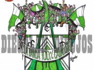 Desenho - Diseño - Arte - Dibujo de la Barra: La Banda 100% Caballito • Club: Ferro Carril Oeste