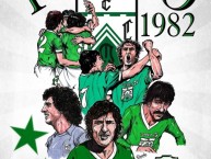 Desenho - Diseño - Arte - Dibujo de la Barra: La Banda 100% Caballito • Club: Ferro Carril Oeste • País: Argentina