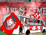 Desenho - Diseño - Arte - Dibujo de la Barra: La Banda Cementera • Club: Unión La Calera