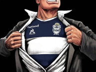 Desenho - Diseño - Arte - Dibujo de la Barra: La Banda de Fierro 22 &bull; Club: Gimnasia y Esgrima &bull; País: Argentina