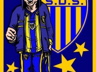 Desenho - Diseño - Arte - Dibujo de la Barra: La Banda del Docke • Club: Dock Sud • País: Argentina