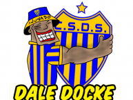 Desenho - Diseño - Arte - Dibujo de la Barra: La Banda del Docke • Club: Dock Sud • País: Argentina