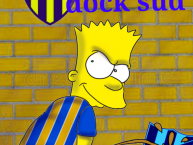 Desenho - Diseño - Arte - Dibujo de la Barra: La Banda del Docke • Club: Dock Sud • País: Argentina