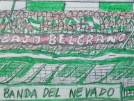 Desenho - Diseño - Arte - "by:Santy_AkD" Dibujo de la Barra: La Banda del Nevado &bull; Club: Excursionistas &bull; País: Argentina