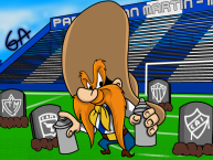 Desenho - Diseño - Arte - Dibujo de la Barra: La Banda del Parque &bull; Club: Deportivo Merlo &bull; País: Argentina