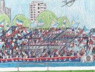 Desenho - Diseño - Arte - Dibujo de la Barra: La Banda del Parque • Club: Nacional