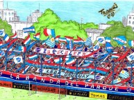 Desenho - Diseño - Arte - Dibujo de la Barra: La Banda del Parque • Club: Nacional • País: Uruguay