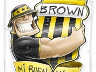 Desenho - Diseño - Arte - Dibujo de la Barra: La Banda Monstruo • Club: Almirante Brown