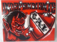 Desenho - Diseño - Arte - Dibujo de la Barra: La Barra del Rojo • Club: Independiente • País: Argentina