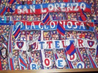 Desenho - Diseño - Arte - Dibujo de la Barra: La Gloriosa Butteler • Club: San Lorenzo