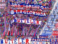 Desenho - Diseño - Arte - Dibujo de la Barra: La Gloriosa Butteler • Club: San Lorenzo • País: Argentina