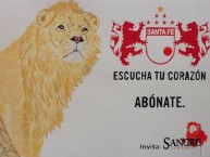 Desenho - Diseño - Arte - Dibujo de la Barra: La Guardia Albi Roja Sur • Club: Independiente Santa Fe • País: Colombia