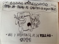 Desenho - Diseño - Arte - Dibujo de la Barra: La Guardia Albi Roja Sur &bull; Club: Independiente Santa Fe