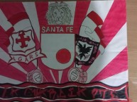 Desenho - Diseño - Arte - "Autor: EL flaco, Dibujo , LA GUARDIA ALBI ROJA SUR." Dibujo de la Barra: La Guardia Albi Roja Sur &bull; Club: Independiente Santa Fe