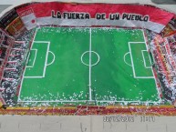 Desenho - Diseño - Arte - Dibujo de la Barra: La Guardia Albi Roja Sur • Club: Independiente Santa Fe • País: Colombia