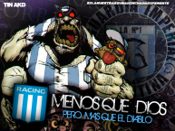 Desenho - Diseño - Arte - Dibujo de la Barra: La Guardia Imperial • Club: Racing Club