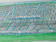 Desenho - Diseño - Arte - "La Guardia Imperial en Ferro" Dibujo de la Barra: La Guardia Imperial &bull; Club: Racing Club