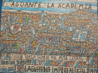 Desenho - Diseño - Arte - "en el monumental" Dibujo de la Barra: La Guardia Imperial &bull; Club: Racing Club &bull; País: Argentina