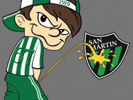 Desenho - Diseño - Arte - Dibujo de la Barra: La Guardia Puyutana &bull; Club: Sportivo Desamparados &bull; País: Argentina