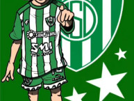 Desenho - Diseño - Arte - Dibujo de la Barra: La Guardia Puyutana &bull; Club: Sportivo Desamparados &bull; País: Argentina