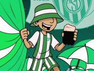 Desenho - Diseño - Arte - Dibujo de la Barra: La Guardia Puyutana &bull; Club: Sportivo Desamparados &bull; País: Argentina