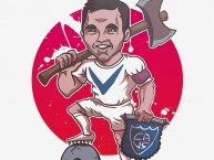 Desenho - Diseño - Arte - Dibujo de la Barra: La Pandilla de Liniers • Club: Vélez Sarsfield