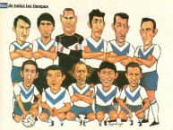 Desenho - Diseño - Arte - Dibujo de la Barra: La Pandilla de Liniers • Club: Vélez Sarsfield