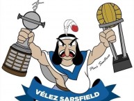 Desenho - Diseño - Arte - Dibujo de la Barra: La Pandilla de Liniers • Club: Vélez Sarsfield