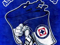 Desenho - Diseño - Arte - Dibujo de la Barra: La Sangre Azul • Club: Cruz Azul