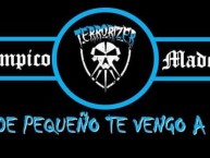 Desenho - Diseño - Arte - Dibujo de la Barra: La Terrorizer • Club: Tampico Madero