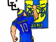 Desenho - Diseño - Arte - Dibujo de la Barra: Libres y Lokos • Club: Tigres