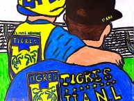 Desenho - Diseño - Arte - Dibujo de la Barra: Libres y Lokos • Club: Tigres