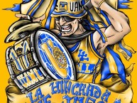 Desenho - Diseño - Arte - "LA HINCHADA QUE JUEGA" Dibujo de la Barra: Libres y Lokos • Club: Tigres