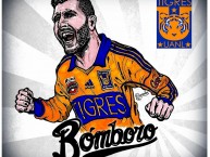 Desenho - Diseño - Arte - Dibujo de la Barra: Libres y Lokos • Club: Tigres • País: México