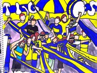 Desenho - Diseño - Arte - Dibujo de la Barra: Libres y Lokos • Club: Tigres