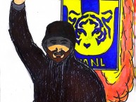 Desenho - Diseño - Arte - Dibujo de la Barra: Libres y Lokos • Club: Tigres