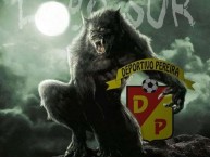 Desenho - Diseño - Arte - Dibujo de la Barra: Lobo Sur • Club: Pereira