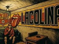 Desenho - Diseño - Arte - "LA FAMOSA BANDA DEL PONIENTE 1981 LA COLINA" Dibujo de la Barra: Locura 81 &bull; Club: Monarcas Morelia &bull; País: México