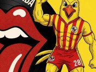 Desenho - Diseño - Arte - "LA FAMOSA BANDA DEL PONIENTE 1981 LA COLINA" Dibujo de la Barra: Locura 81 &bull; Club: Monarcas Morelia &bull; País: México