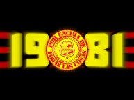 Desenho - Diseño - Arte - "1981 locura 81 pte" Dibujo de la Barra: Locura 81 • Club: Monarcas Morelia