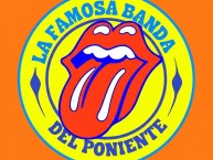 Desenho - Diseño - Arte - "LA FAMOSA BANDA DEL PONIENTE 1981 LA COLINA" Dibujo de la Barra: Locura 81 &bull; Club: Monarcas Morelia &bull; País: México