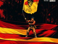 Desenho - Diseño - Arte - "LA BANDA DEL MORELIA ~ LA FAMOSA BANDA DEL PONIENTE" Dibujo de la Barra: Locura 81 &bull; Club: Monarcas Morelia &bull; País: México