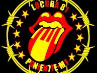 Desenho - Diseño - Arte - "LFBDP LA BANDA DEL ROJIAMARILLO PTE" Dibujo de la Barra: Locura 81 • Club: Monarcas Morelia