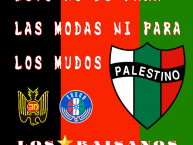 Desenho - Diseño - Arte - Dibujo de la Barra: Los Baisanos • Club: Club Deportivo Palestino