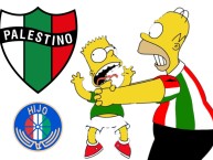 Desenho - Diseño - Arte - "Tano no existes" Dibujo de la Barra: Los Baisanos &bull; Club: Club Deportivo Palestino