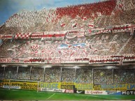 Desenho - Diseño - Arte - "Superclasico argentino en La Bombonera" Dibujo de la Barra: Los Borrachos del Tablón • Club: River Plate