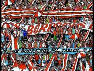 Desenho - Diseño - Arte - Dibujo de la Barra: Los Borrachos del Tablón • Club: River Plate • País: Argentina