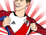 Desenho - Diseño - Arte - "Julian ' Araña' Alvarez" Dibujo de la Barra: Los Borrachos del Tablón • Club: River Plate • País: Argentina