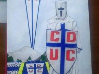 Desenho - Diseño - Arte - Dibujo de la Barra: Los Cruzados • Club: Universidad Católica • País: Chile