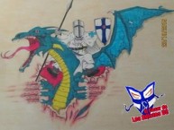 Desenho - Diseño - Arte - Dibujo de la Barra: Los Cruzados • Club: Universidad Católica